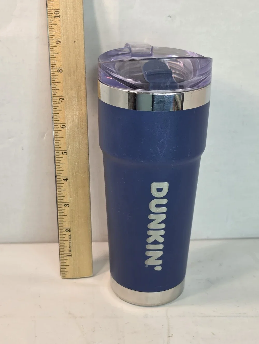 Dunkin (2022) 24oz Stainless Steel Travel Tumbler Blue.